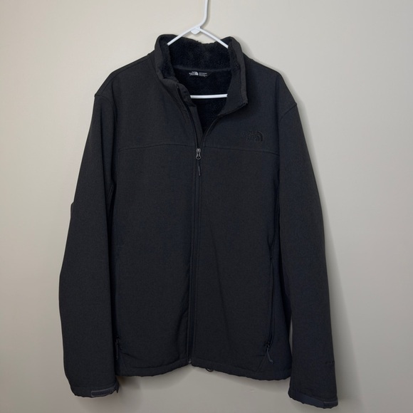 The North Face Men's Apex Chromium Thermal Jacket Windwall Sherpa Fleece Lined - Picture 1 of 7